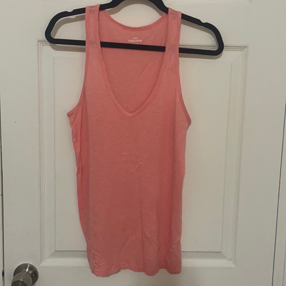 J Crew vintage cotton tank top